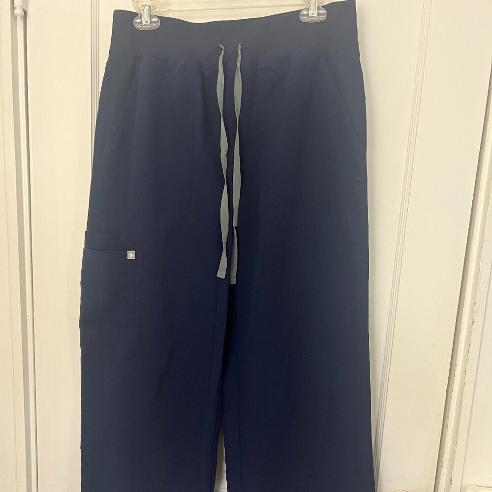 High Waisted Isabel Wide Leg Scrub Pants